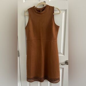 Ann Taylor Factory Faux Suede Dress